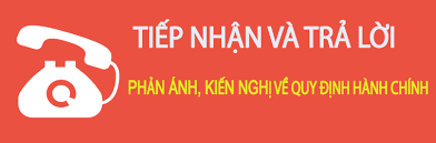 NỘI DUNG VÀ ĐỊA CHỈ TIẾP NHẬN PHẢN ÁNH, KIẾN NGHỊ VỀ QUY ĐỊNH HÀNH CHÍNH TRÊN ĐỊA BÀN TỈNH HÀ TĨNH